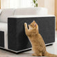 Strong Self-Adhesive Cat-Scratch Protector Furniture Guard Sticker for Sofa Wall Door-Black