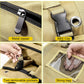 Roll-Up Hardware Tool Storage Bag with Detachable Zipper Pouch