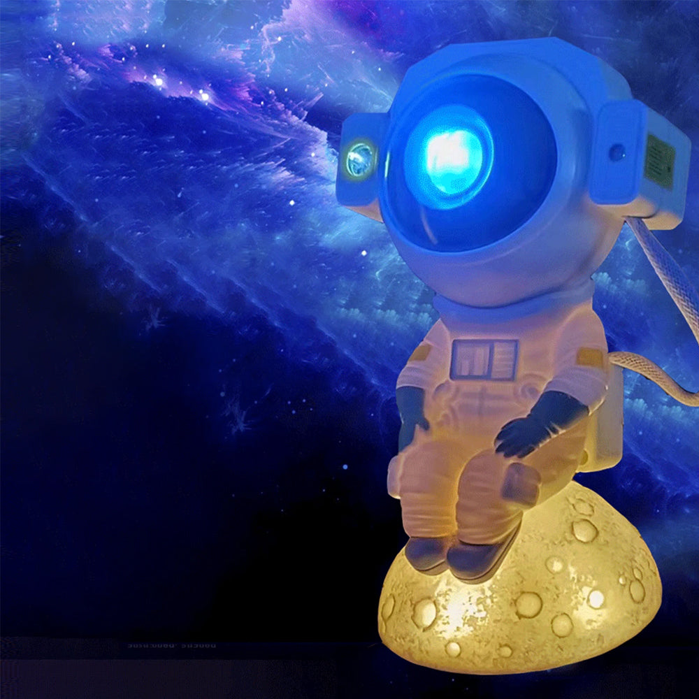 Bluetooth Music Astronaut Galaxy Projector Star Night Light Nebula Projector