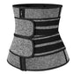 Sweat Waist Trainer for Women Sauna Sweat Belt Slim Body Shaper Corset-Grey