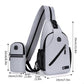 Travel Crossbody Chest Bag for Men and Women Adjustable Sling Backpack