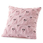 Cute Halloween Ghost Pillow Cover with Zipper for Living Room Bedroom Office