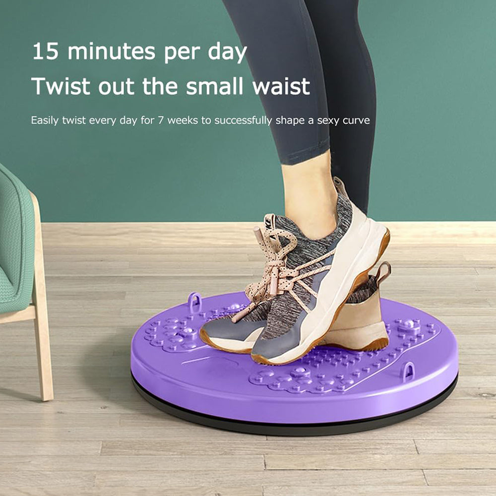 Twist Waist Board Foot Sole Massage Disc with Drawstrings