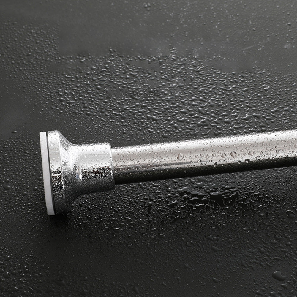 Adjustable Tension Curtain Rod Telescopic Shower Pole for Bathroom