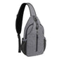 Water-Resistant Crossbody Sling Backpack for Travel and Daily Use