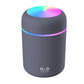 Car Air Purifier USB Diffuser Mist Humidifier with Led Night Light