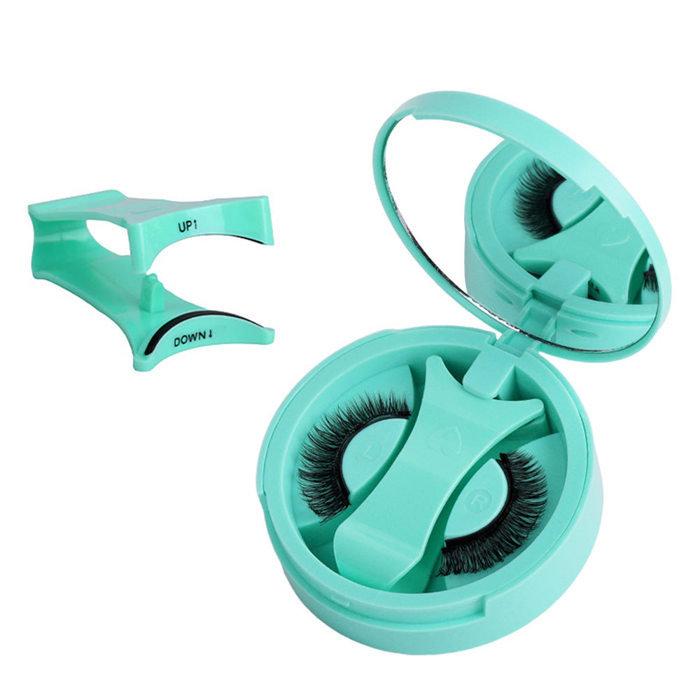 2XReusable Eyelashes Kit No Glue Needed Easy to Wear and Remove-Style 3