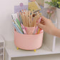 360 Degree Rotating Desk Organizer with 4 Slots For Pencil and Pen Holder
