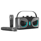 Bluetooth 5.3 Karaoke Machine With 2 Wireless Microphones Bluetooth Karaoke Speaker