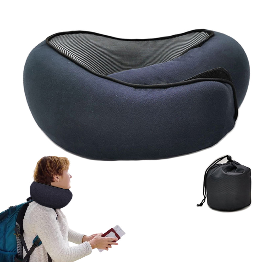 Memory Foam Travel Pillow for Sleep Neck Pillow