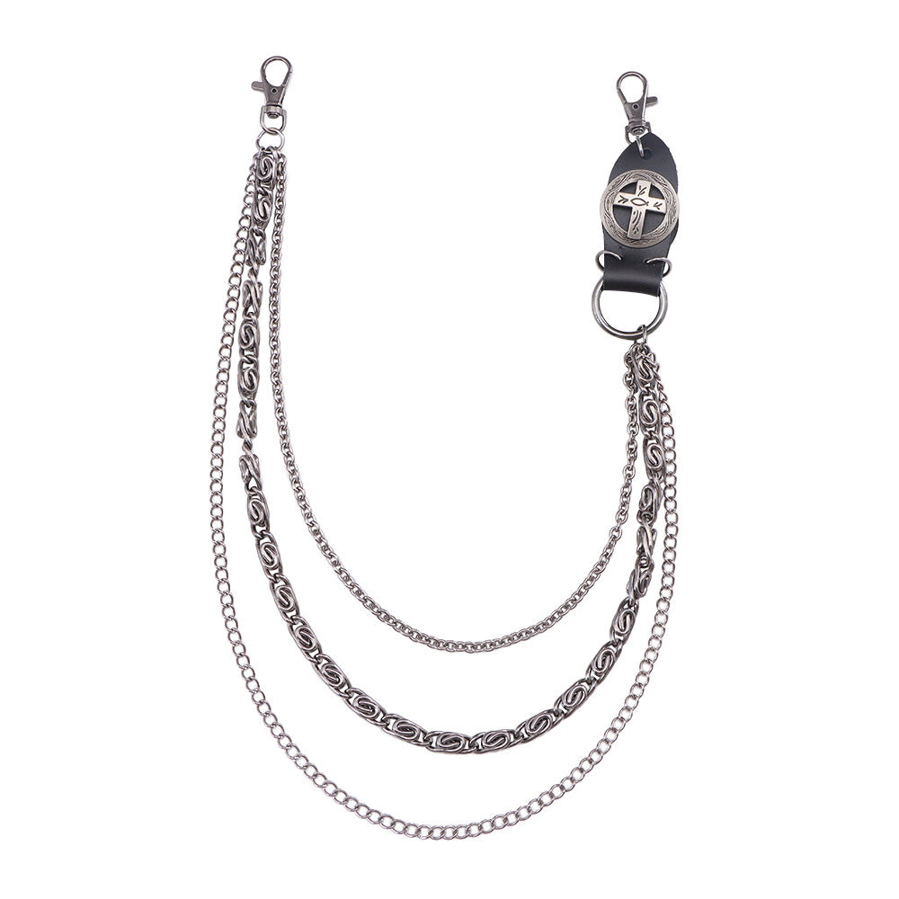 Punk Pant Chain Key Jean Wallet Chain for Men Women