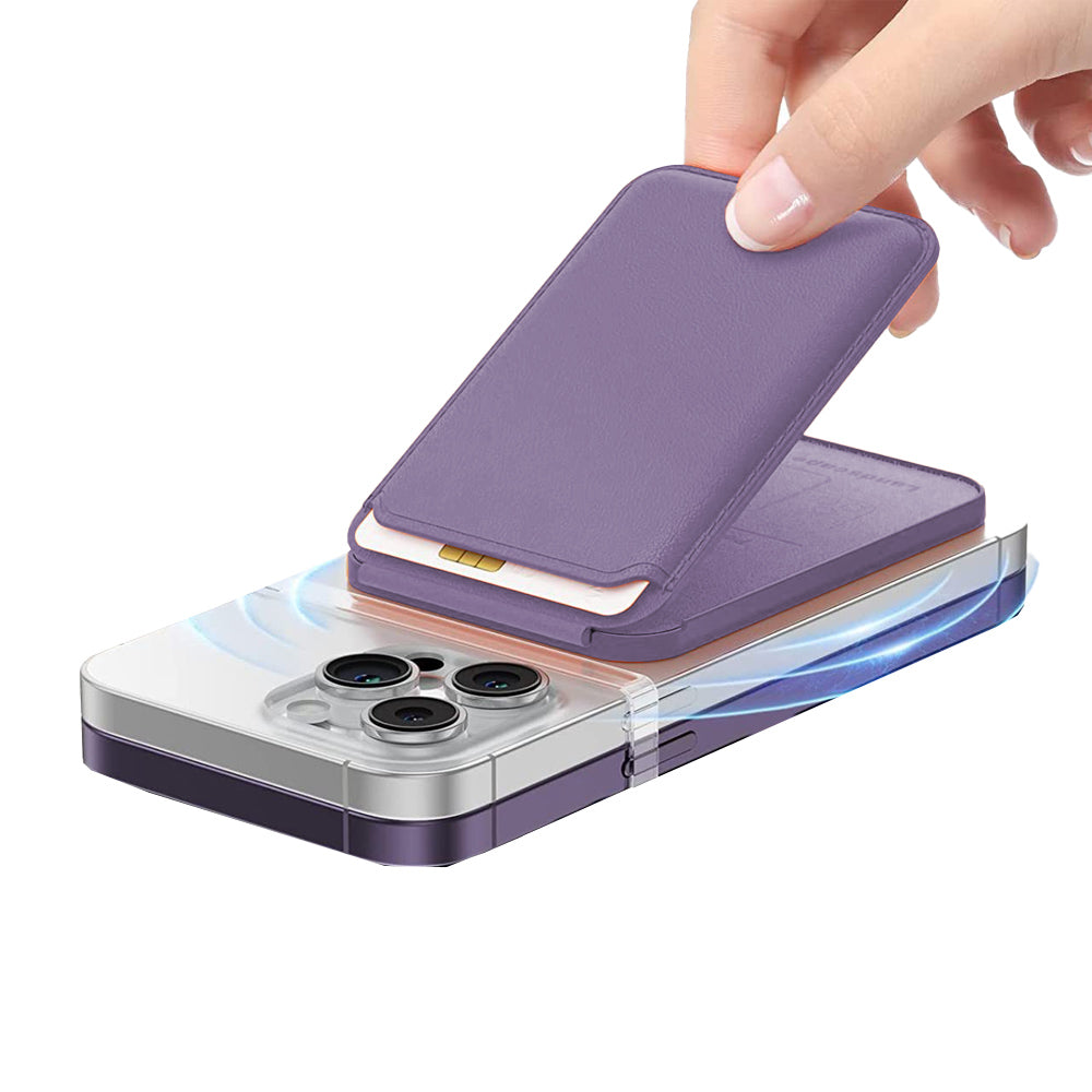 Phone Wallet with Adjustable Stand for iPhone 15/14/13 Series