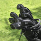 12Pcs PU Leather Head Cover Golf Iron Club Putter Head Cover