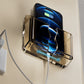 2 PCS Wall Phone Holder No Drill Adhesive Remote Control Organizer for Home Office
