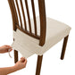 Stripe Lattice Double Elastic Stool Mask Chair Cover