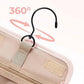 Travel Makeup Bag with Hanging Hook Large Capacity
