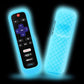 2 Pack Glow in The Dark Silicone Case Cover for Roku TV Remote