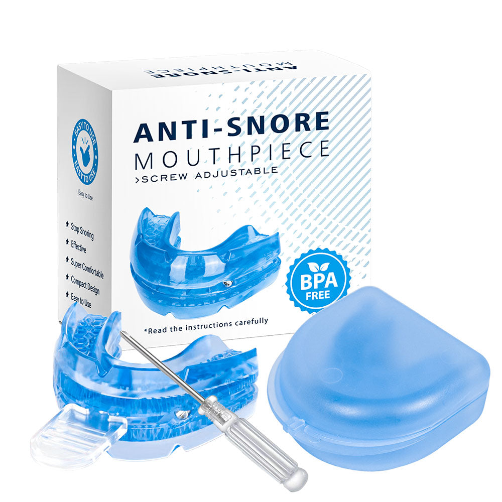 2Pcs Adjustable Anti-Snoring Aid Device Dream Hero Mouth Guard for Teeth Grinding