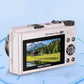 Digital Camera with Flip Screen WIFI Remote Control Vlogging Camera