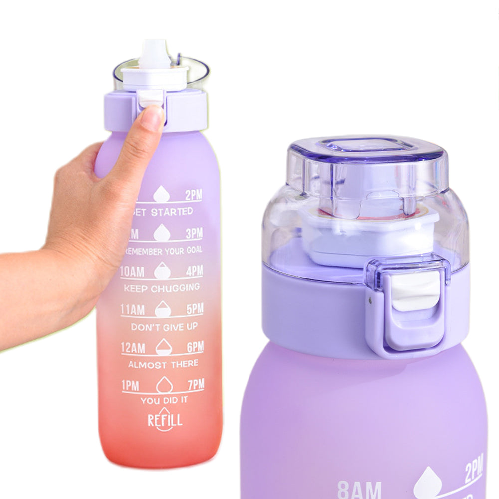 700ML or 1000ML Scent Water Bottle Leak Proof Sport Water Cup with 7 Fragrance Rings
