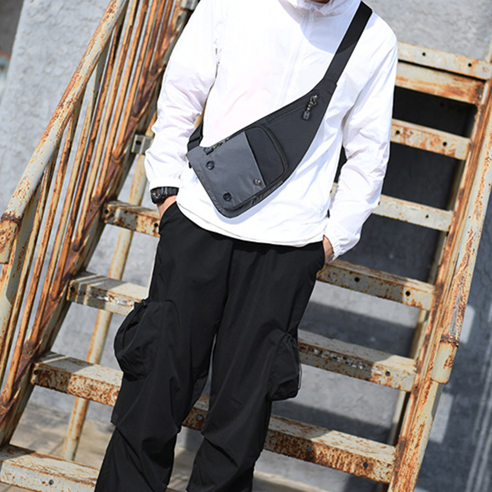 Chest Sling Bag Unisex Large Capacity
