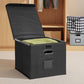File Organizer Box With Lid Collapsible File Folder Organizer For Office Document