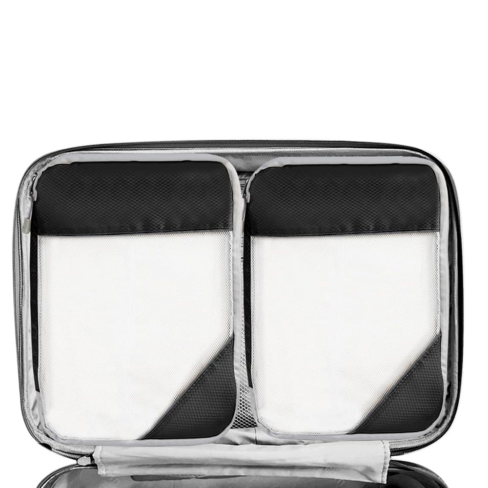 8 Set Compression Packing Cubes For Travel Essentials Expandable Luggage Storage Bags Set