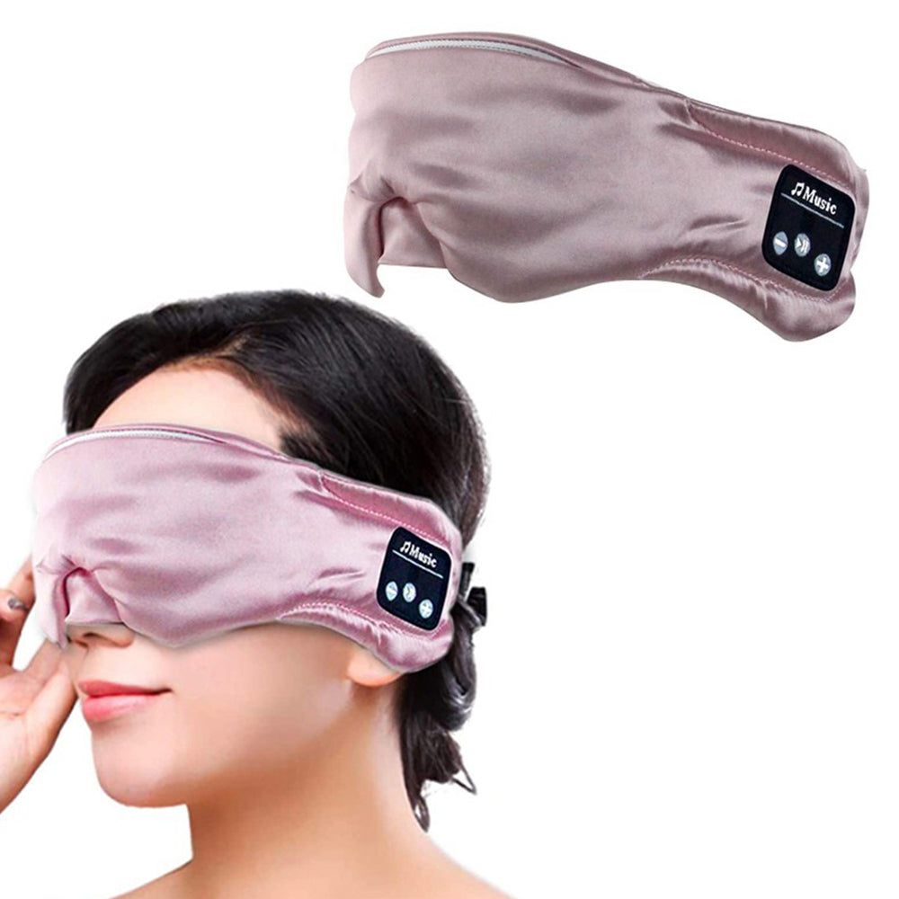 Bluetooth 5.0 Satin Silk Music Eye Mask
