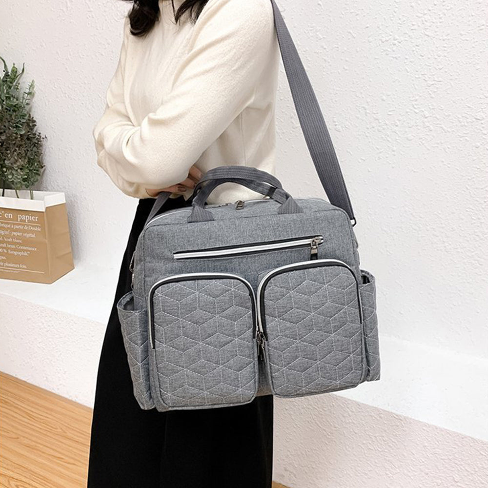 Large Capacity Mummy Travel Shoulder Bag Nappy Tote Handbag