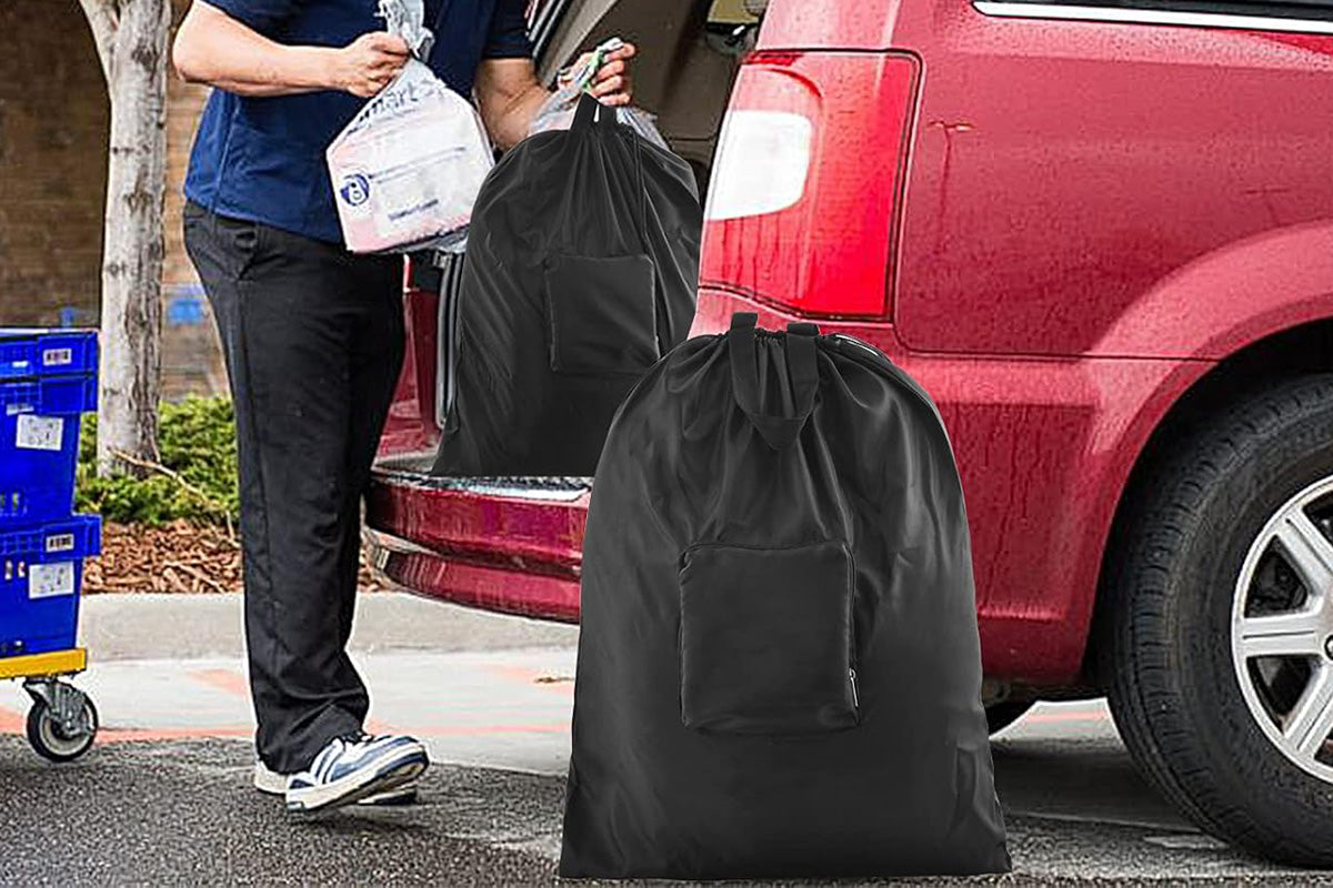Foldable Laundry Bag Travel Dirty Clothes Organizer