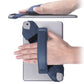 360 Degree Rotating PU Leather Hand Strap Holder Stand for Tablets