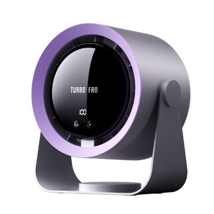 Desk Fan Quiet Digital Display Portable Table Fan Air Circulator Fan