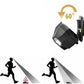 Rechargeable LED Headlamp Water-Resistant Motion Sensor Head Torch-Black