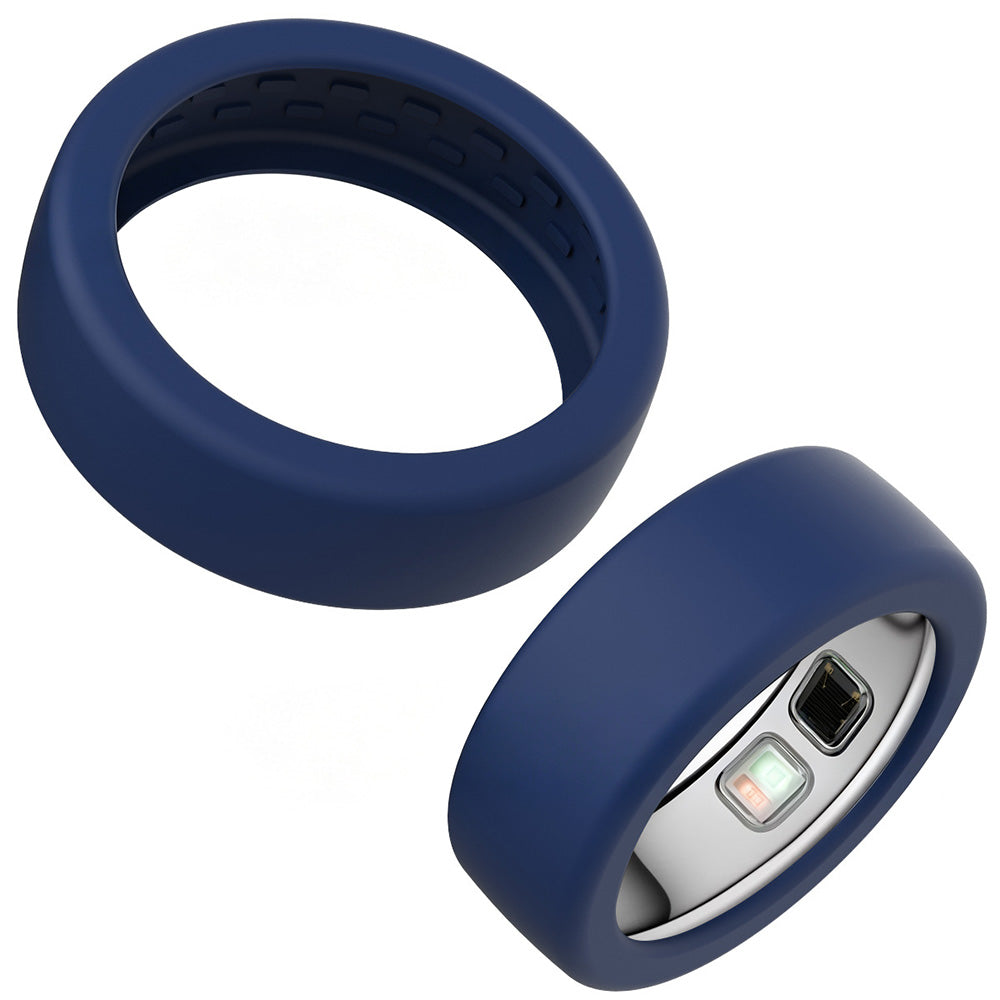 2Pcs Ring Covers Compatible with Oura Ring 5-Royal Blue