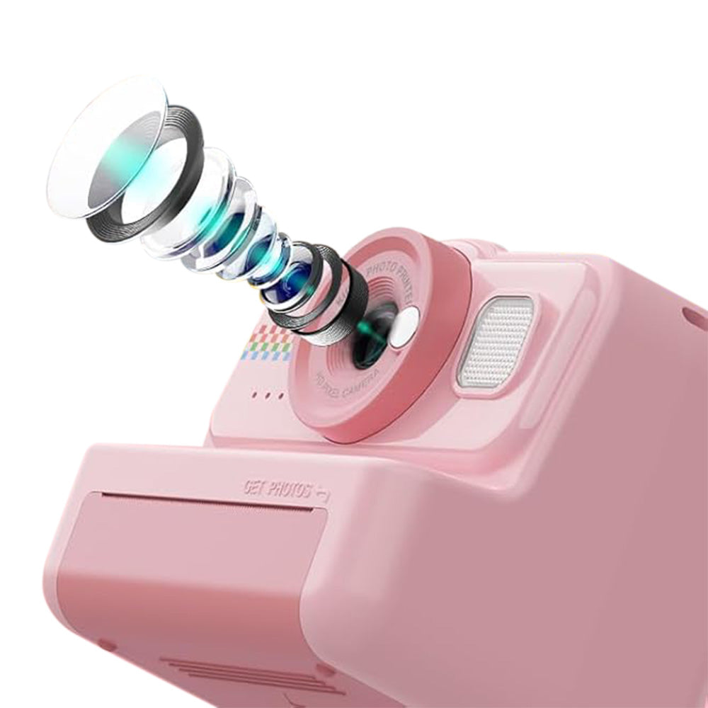 Camera Instant Print 1080P Selfie Digital Camera with 64GB Card