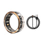 Smart Fitness Ring Health Rings Fitness Tracker Ring with Heart Rate Sleep Monitoring-Rose Gold