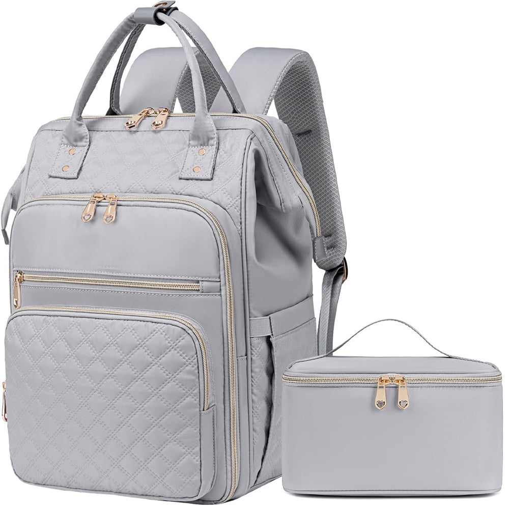 2-in-1 Lunch Backpack For Women Laptop Backpacks Travel Backpacks