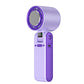 Handheld Portable Fan with Ice Cooler 100-Speed Rechargeable Handheld Fan