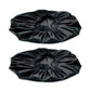 2 Pack Extra Large Waterproof Reusable PEVA Shower Caps for Long Hair