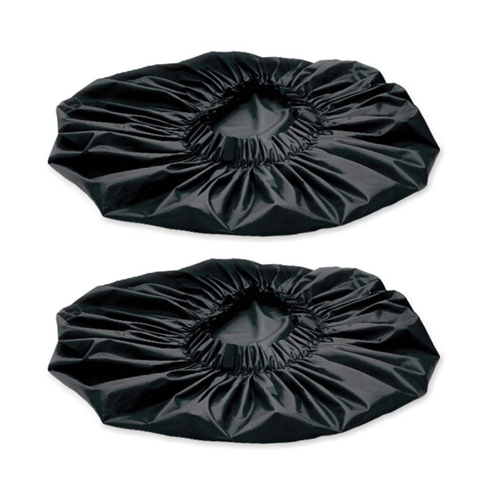 2 Pack Extra Large Waterproof Reusable PEVA Shower Caps for Long Hair