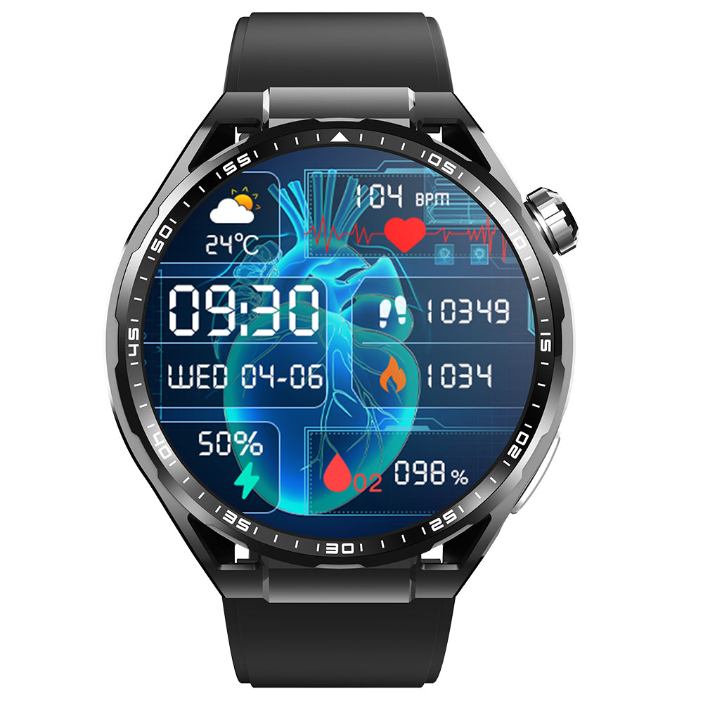 Bluetooth Smart Watch Fitness Tracker Blood Pressure Heart Rate Sport Watch