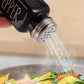 2Pcs Kitchen Salt and Pepper Shakers Set with Stainless Steel Lids for Restaurants