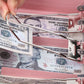 Locking Cash Box with Lock Money Box with Cash Tray