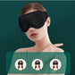 Travel Soft Memory Foam 3D Sleep Eye Mask with Earplugs