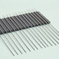 20 Pack 304 Stainless Steel BBQ Skewers Flat or Round Easy Clean