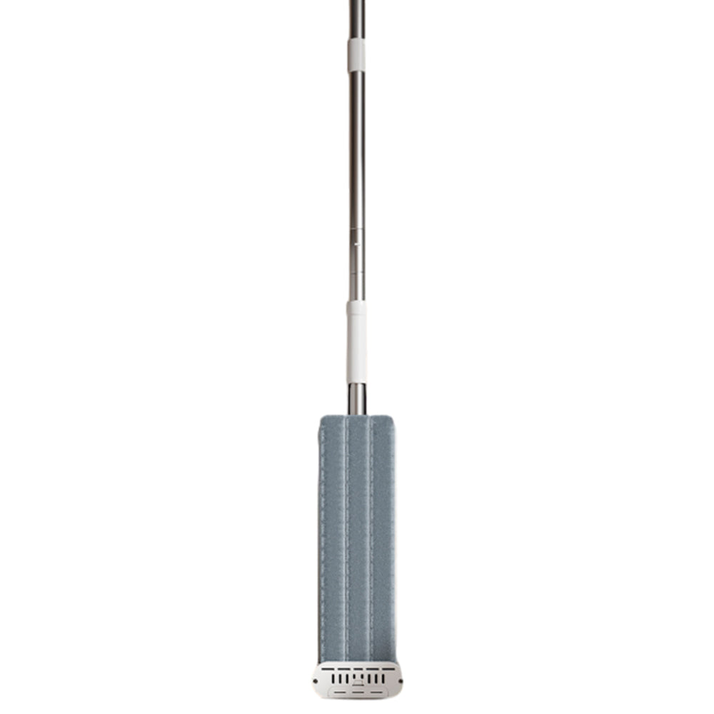 Self Wringing Microfiber Flat Floor Mop with Mite Removal Function and 5 Mop Pad