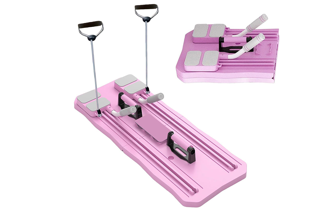 5 in 1 Pilates Reformer Board Foldable Abdominal Fitness Board