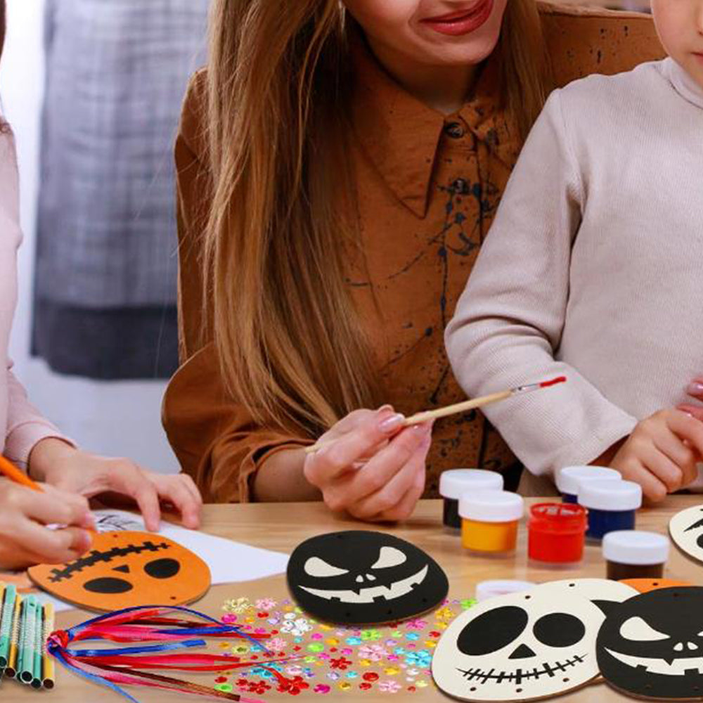 3D Rotating Ghost Wind Chime Kit for Kids Make Your Own Wind Chime Wooden Arts