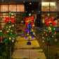Christmas Tree Outdoor Solar Waterproof Lights for Yard Garden Lawn Decoration