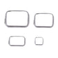 4 Packs Clear Cosmetics Bag with Zipper Portable PVC Toiletry Makeup Bag
